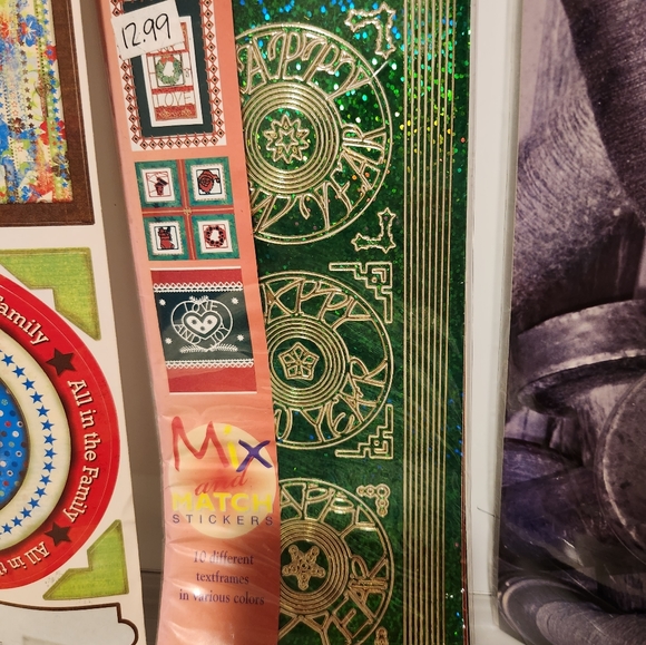 Scrapbooking vintage miscellaneous stickers and cut outs. NIP. - Picture 4 of 5